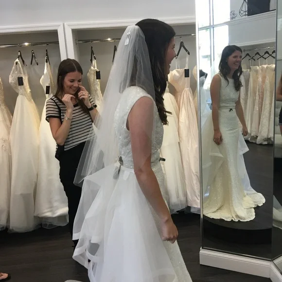 KAREN WILLIS HOLMES Wedding Dress - Picture 8 of 16